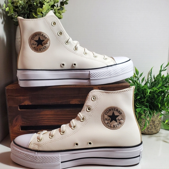 CONVERSE CTAS LIFT HI PLATFORM WOMEN'S SZ  / 570452C - Picture 6 of 13